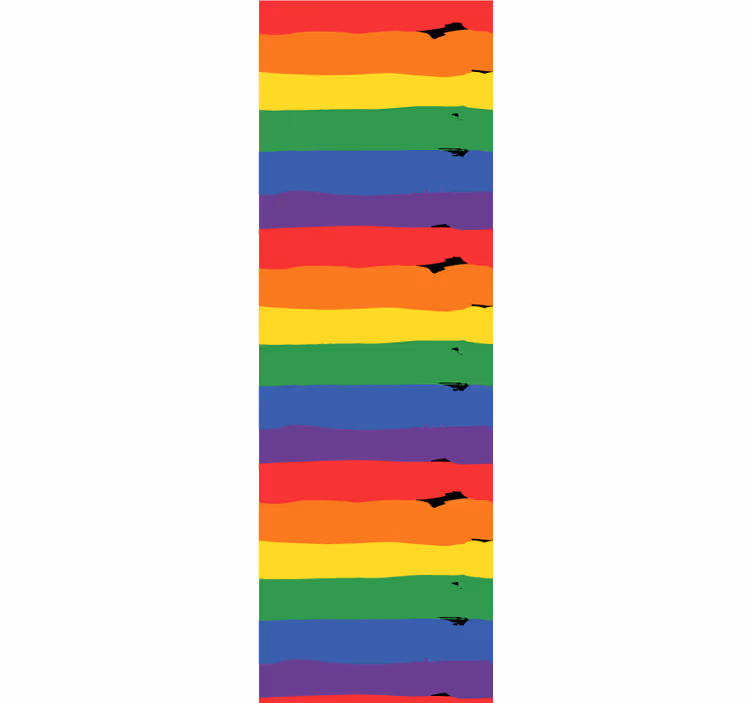 Tapete gestreift regenbogen gestreifter hintergrund - TenStickers