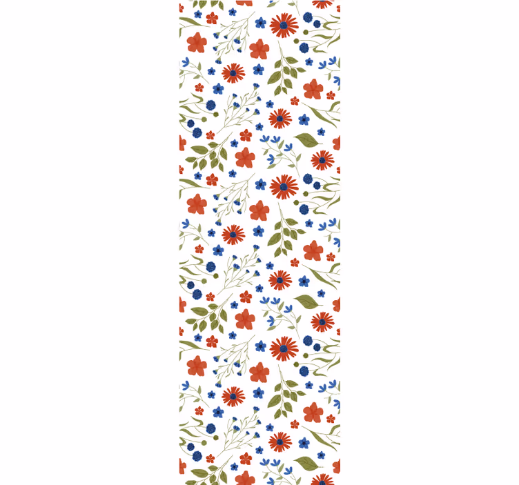 Blumentapete blumenmotivdetail - TenStickers