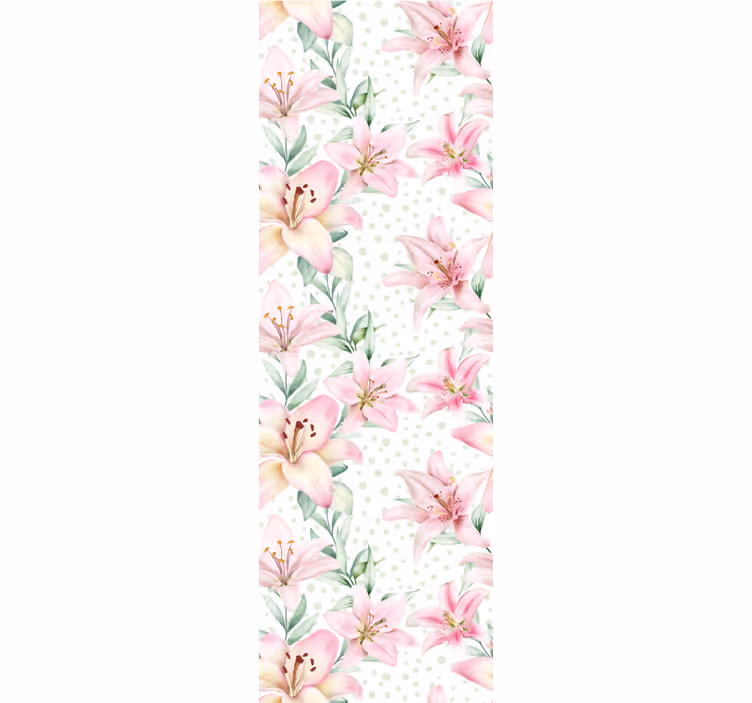 Blumentapete blumensymphonie - TenStickers