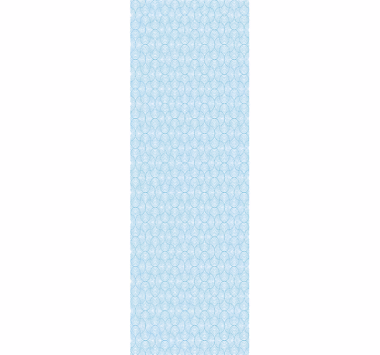 Tapete geometrische Muster wellen muster - TenStickers