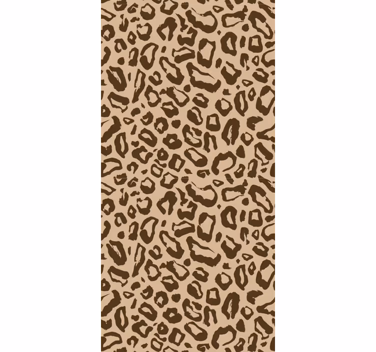 Tapete Leopard beiges katzenmuster - TenStickers