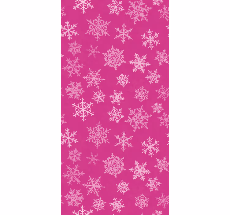 Weihnachtstapete feiertags-schneeflocken - TenStickers