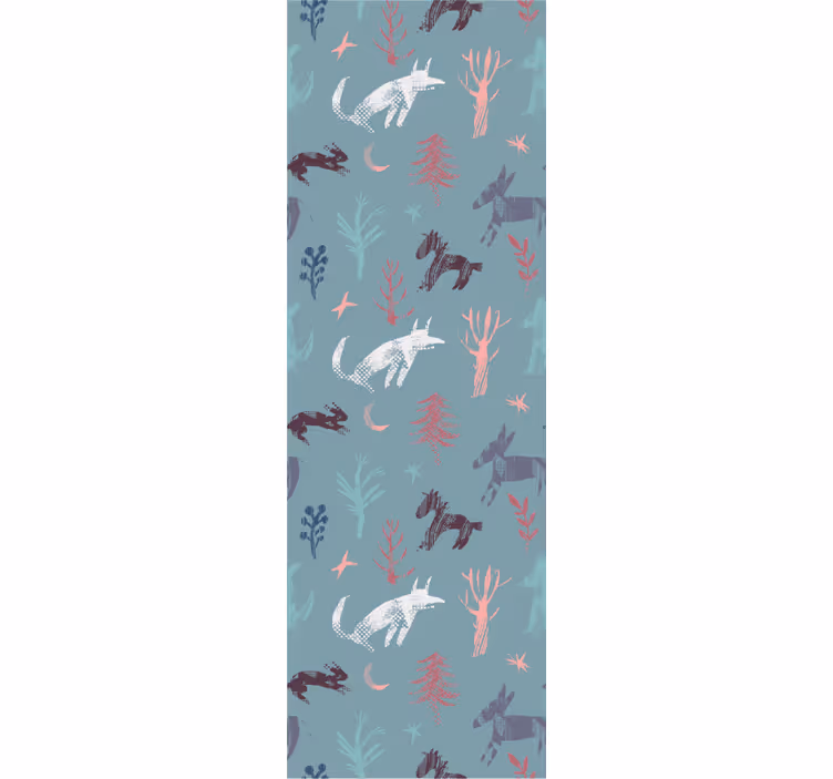Tapete Tiere waldtier-motiv - TenStickers