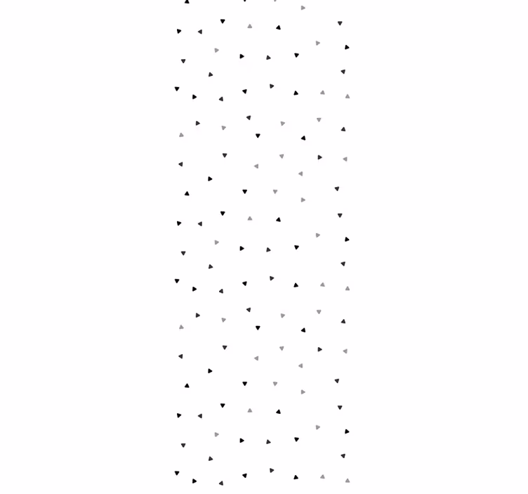 Tapete geometrische Muster verstreute dreiecke - TenStickers