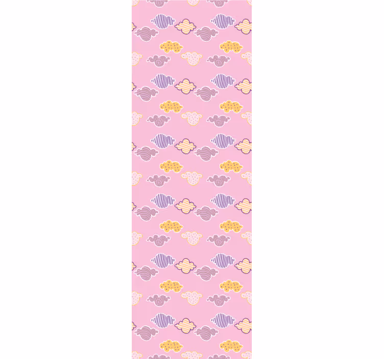Tapete Baby bewölkter himmel muster - TenStickers