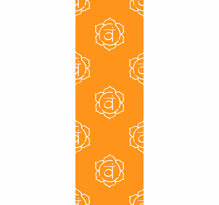 Kunst Tapete muster des heiligen symbols - TenStickers