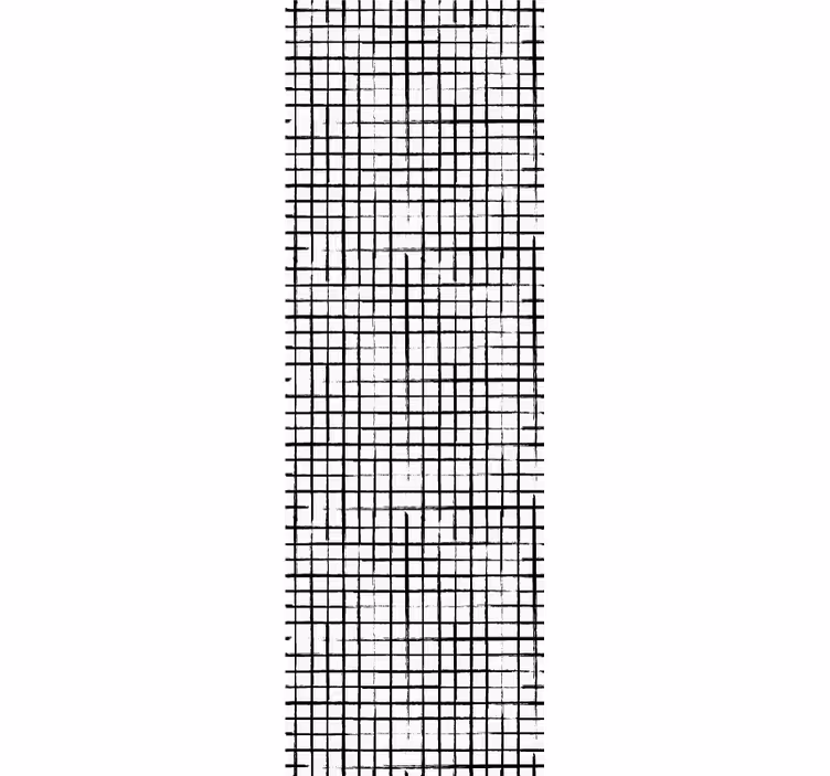 Tapete geometrische Muster gittermuster - TenStickers