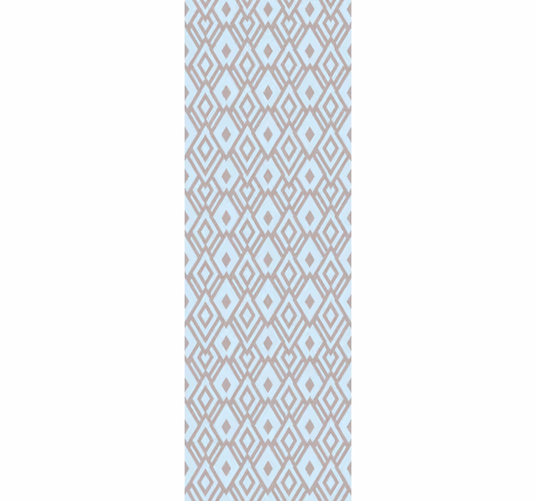 Tapete geometrische Muster geometrisches rautenmotiv - TenStickers