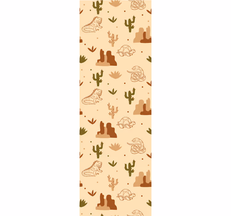 Tapete Tiere thema wüstenfauna - TenStickers