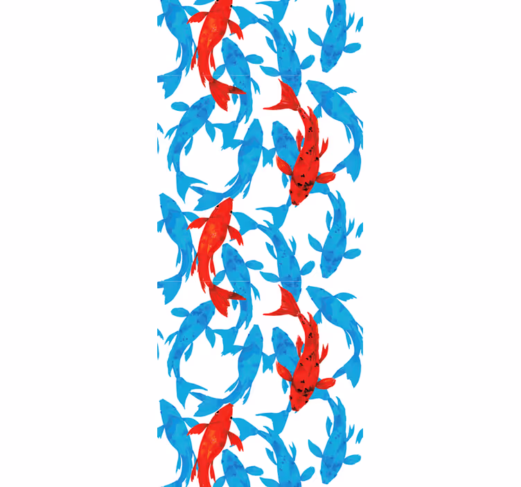 Tapete Fische wassertanz - TenStickers