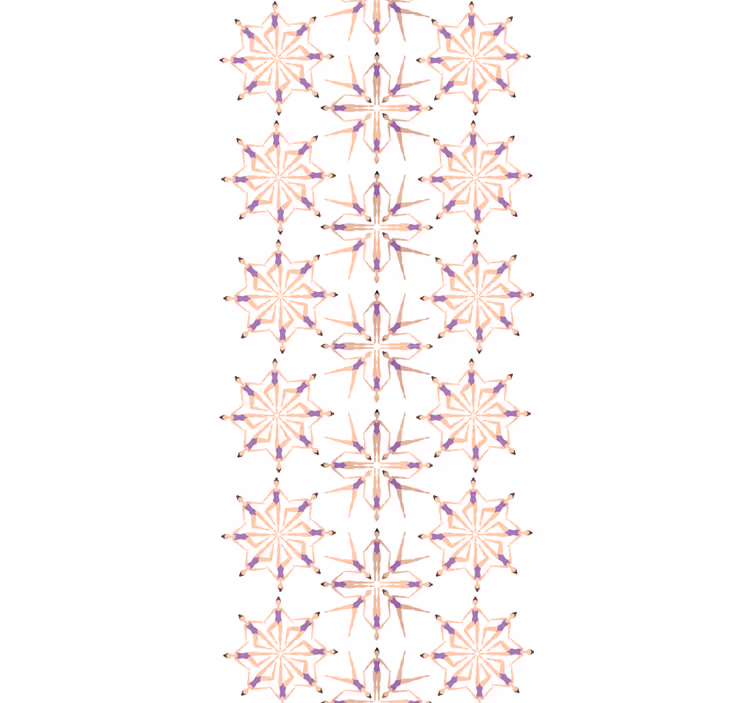 Tapete geometrische Muster geometrischer sternenhimmel - TenStickers