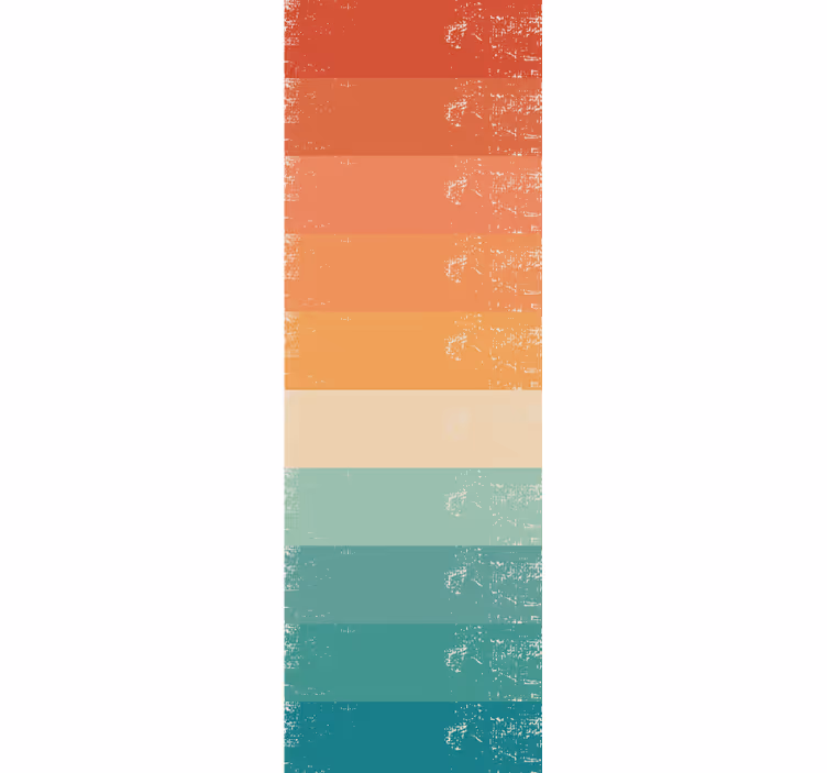 Tapete horizontale Streifen streifenmuster im used-look - TenStickers