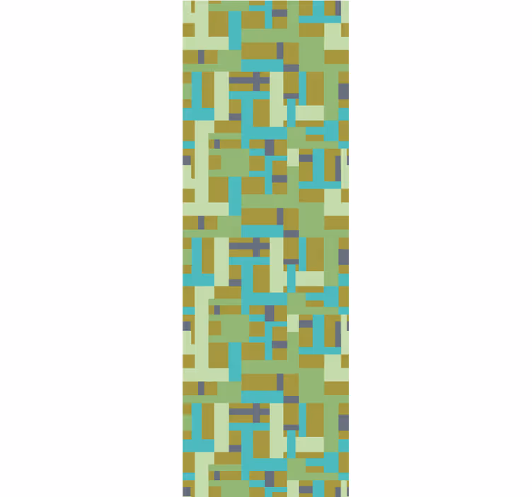 Tapete geometrische Muster abstraktes musterdesign - TenStickers