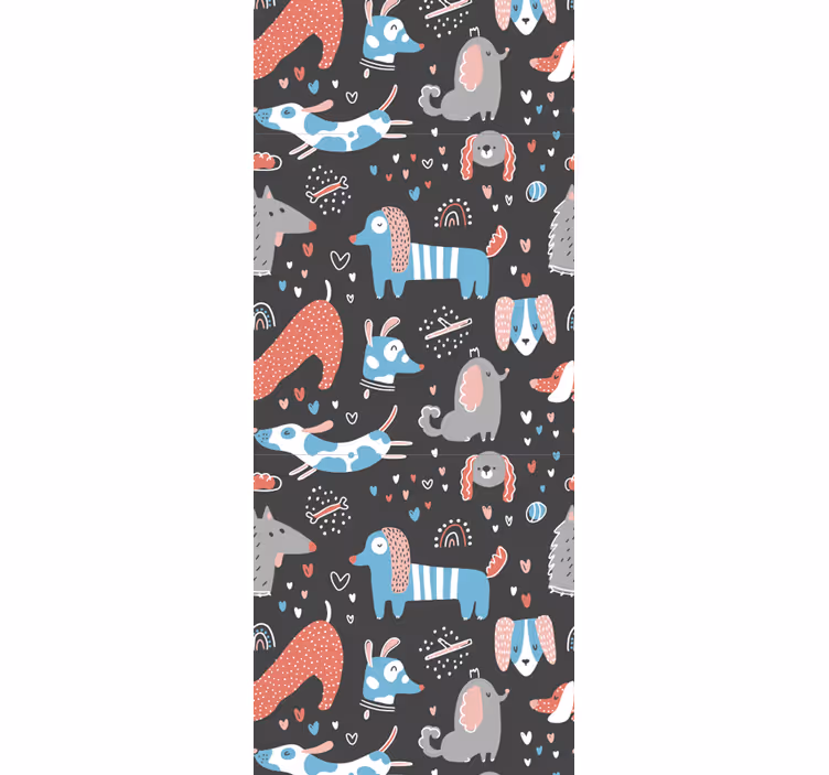 Tapete Tiere verspielte tiermotive - TenStickers