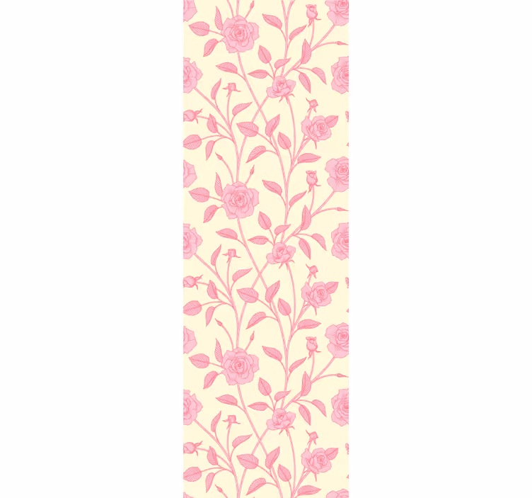 Tapete Eingang bezauberndes blumenarrangement - TenStickers