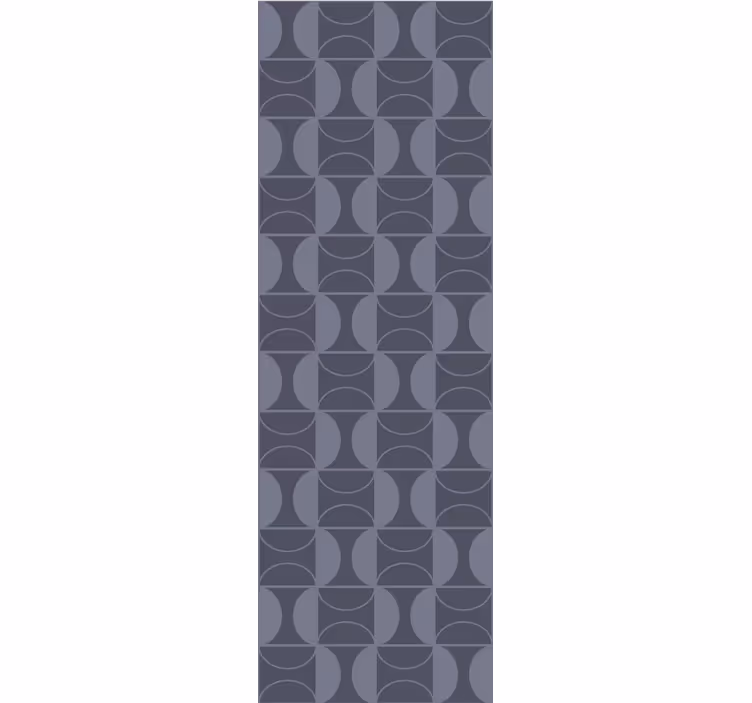 Tapete geometrische Muster moderne geschwungene formen - TenStickers