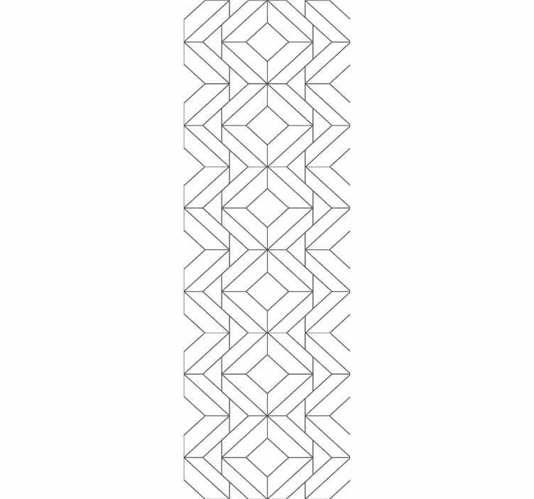 Tapete geometrische Muster moderne gemusterte elemente - TenStickers