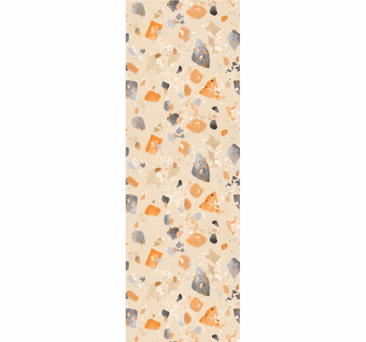 Muster Tapete geometrische steinmuster - TenStickers