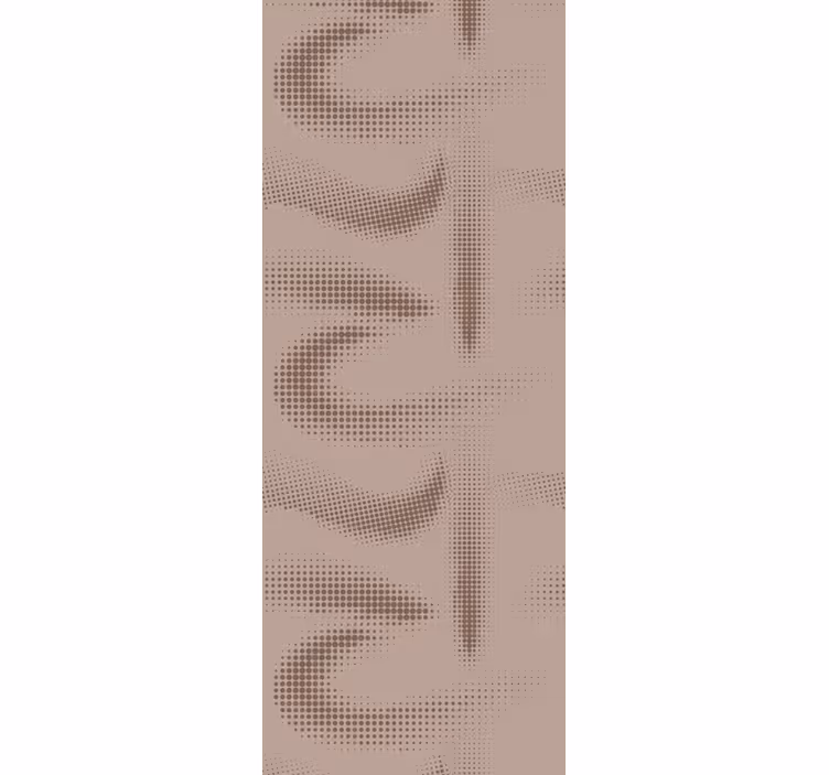 Tapete textur wellenmuster in sandoptik - TenStickers