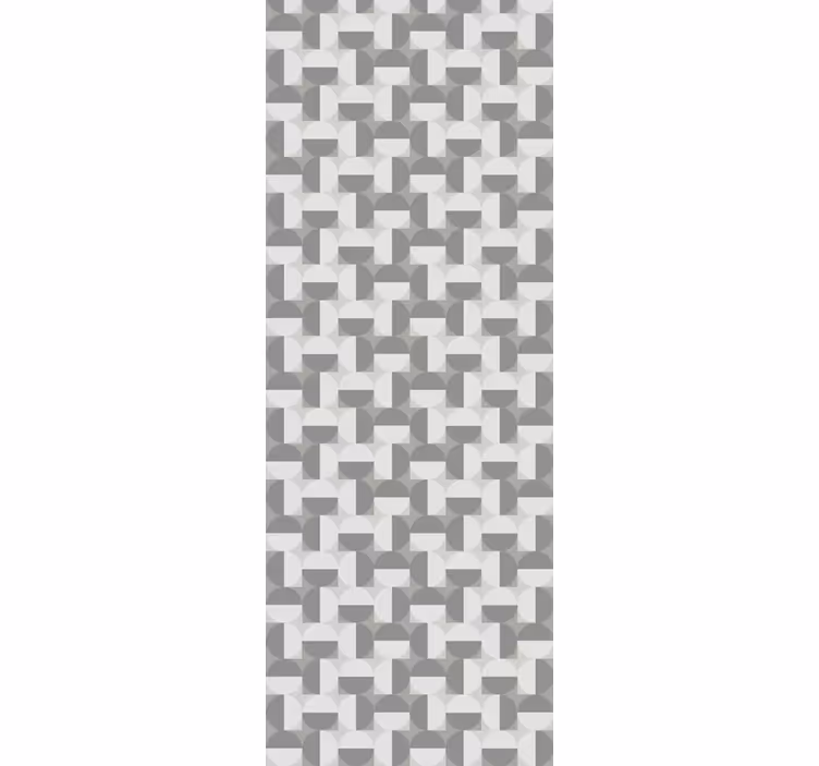 Tapete geometrische Muster 3d-würfelmuster - TenStickers
