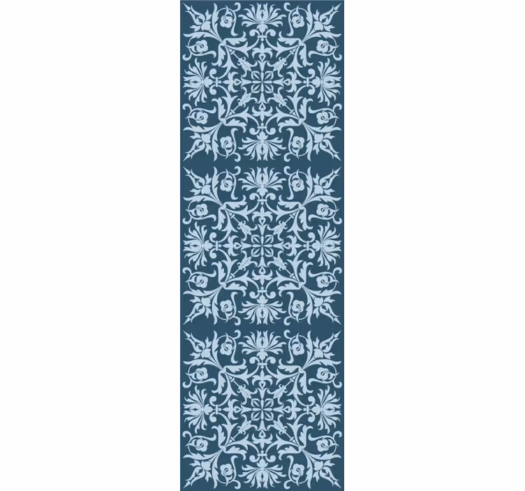 Tapete florale ornamente mit ornamentalem muster - TenStickers