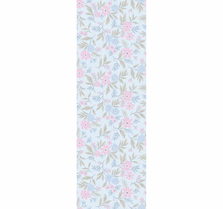 Tapete Hochzeit zarte blüten - TenStickers