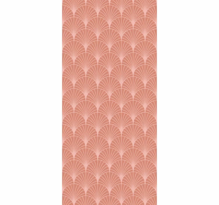 Kunst Tapete elegante fächerformen - TenStickers