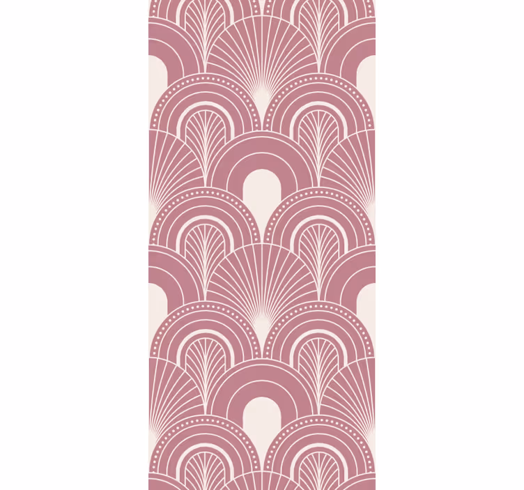 Tapete geometrische Muster elegantes bogenmuster - TenStickers