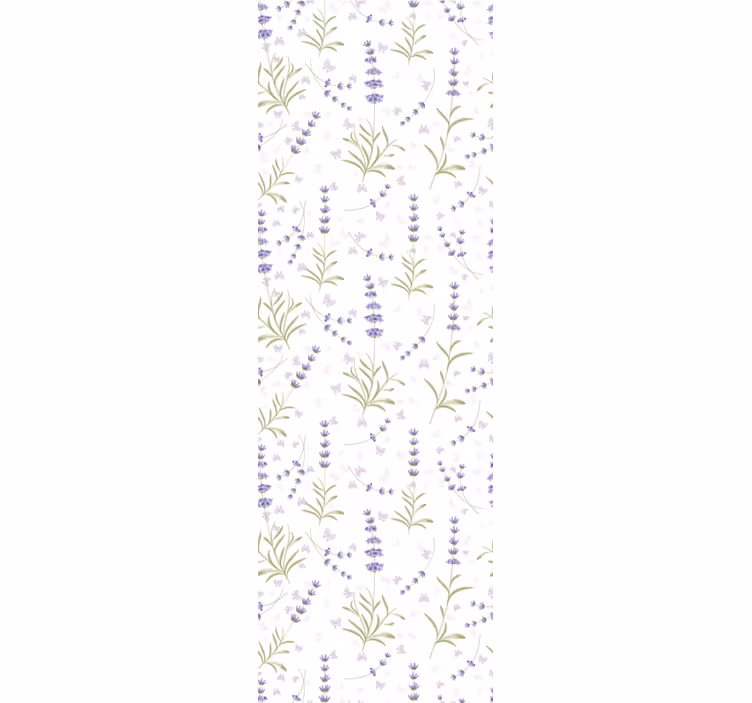 Blumentapete Provenzalische lavendelpflanze - TenStickers