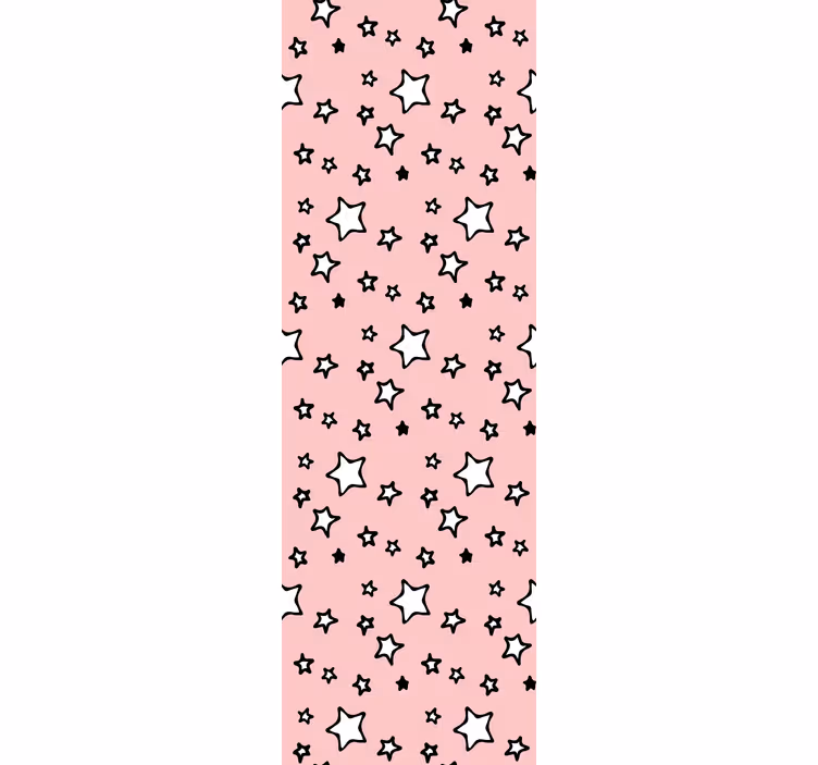 Tapete Baby rosa sternen-design - TenStickers