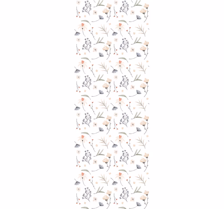 Blumentapete zartes blumenarrangement - TenStickers