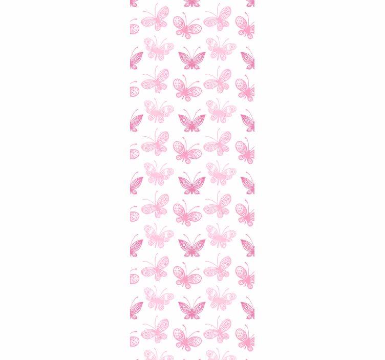 Tapete Schmetterling rosatöne - TenStickers