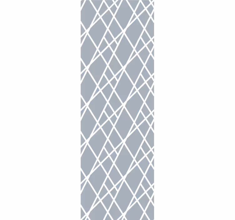 Tapete geometrische Muster graue diagonale linien - TenStickers