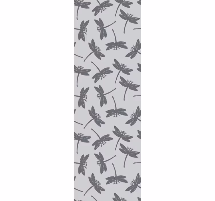 Tiere Tapete libellen-muster - TenStickers