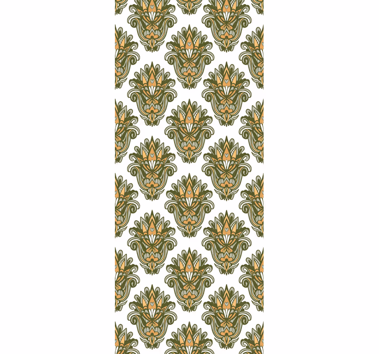 Tapete florale ornamente elegante blumengestaltung - TenStickers