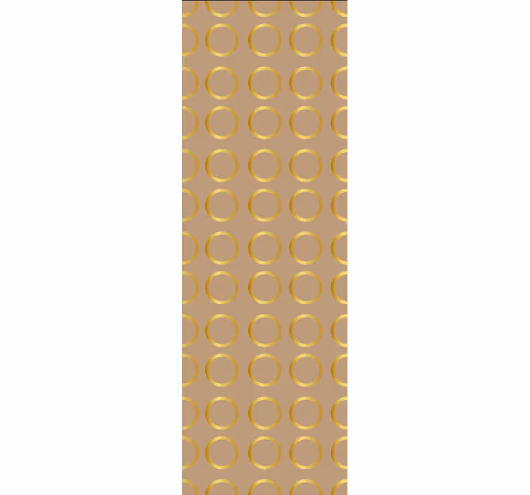 Tapete Kreise elegantes kreismuster - TenStickers