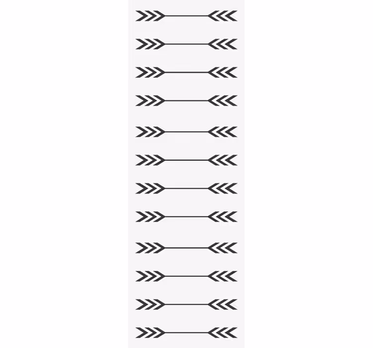 Tapete selbst gestalten minimalistische pfeilmuster - TenStickers