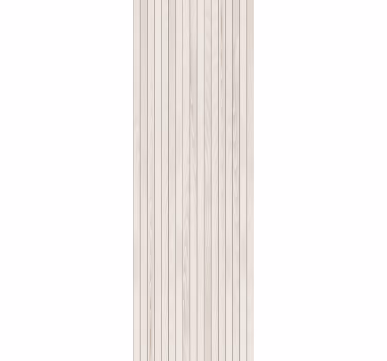 Tapete Holzoptik Rohe vertikale beige holzbretter - TenStickers