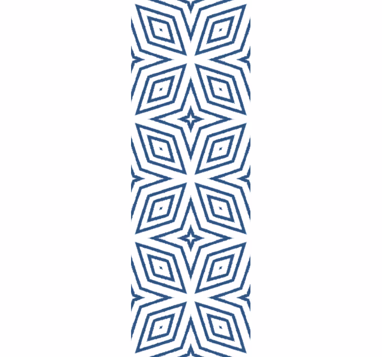 Texturtapeten Handgefertigte nachahmung von jute-diamanten - TenStickers