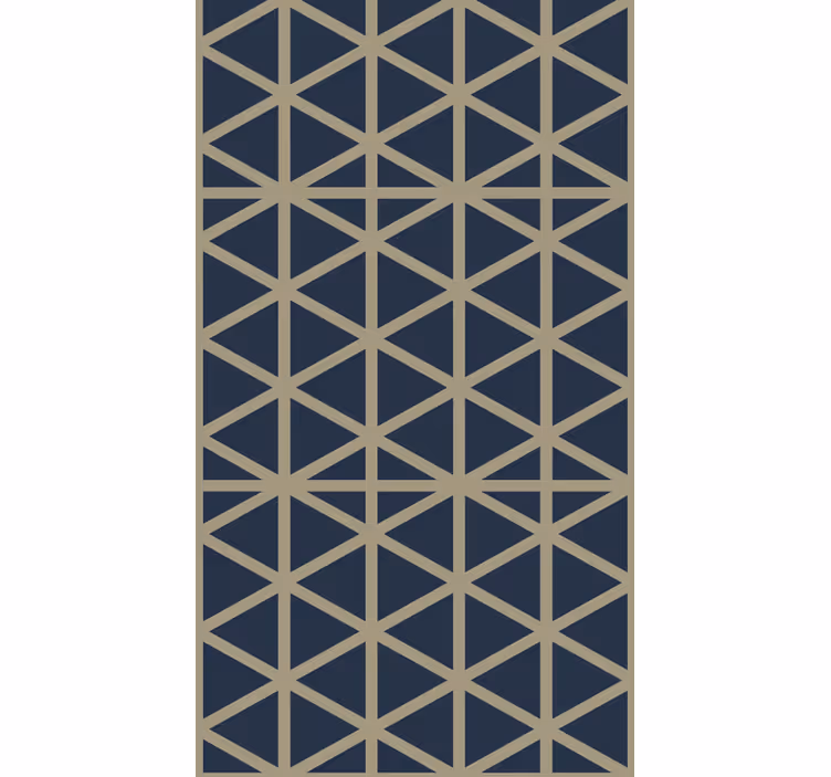 Tapete geometrische Muster elegante struktur - TenStickers