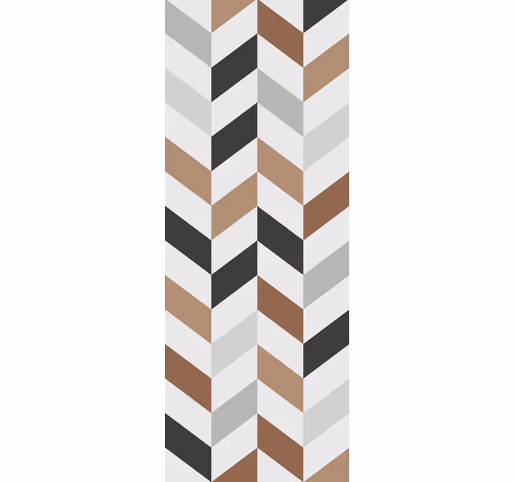 Tapete Teenager abstraktes chevron-motiv - TenStickers