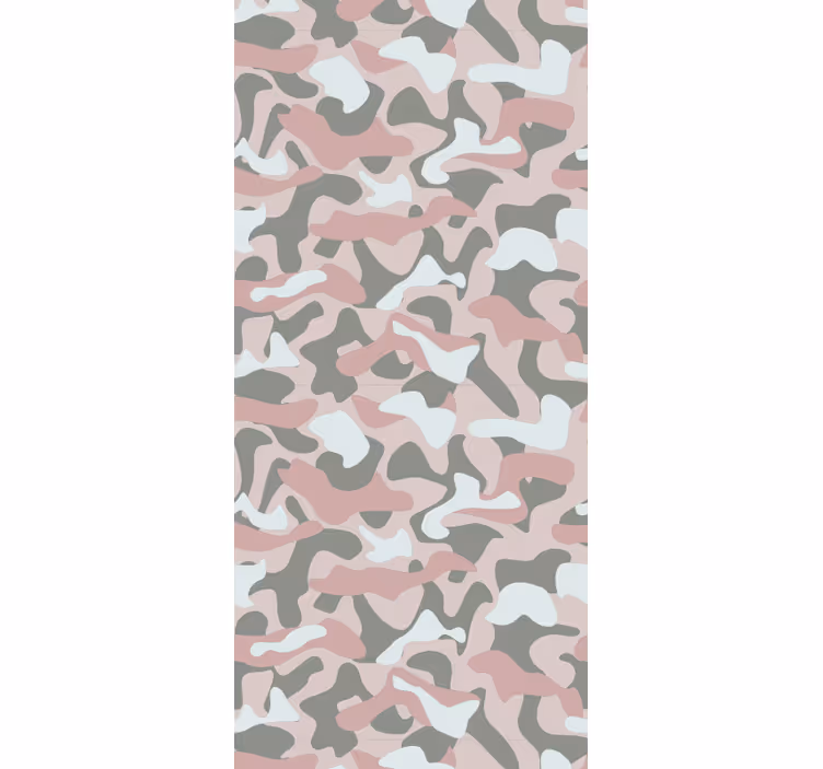 Zebra tapete im camouflage zebra design - TenStickers