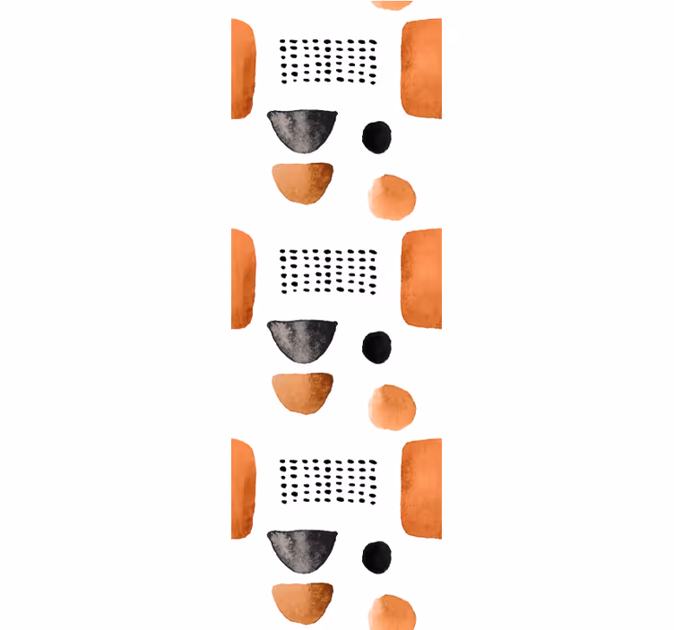 Tapete geometrische Muster moderne formmuster - TenStickers