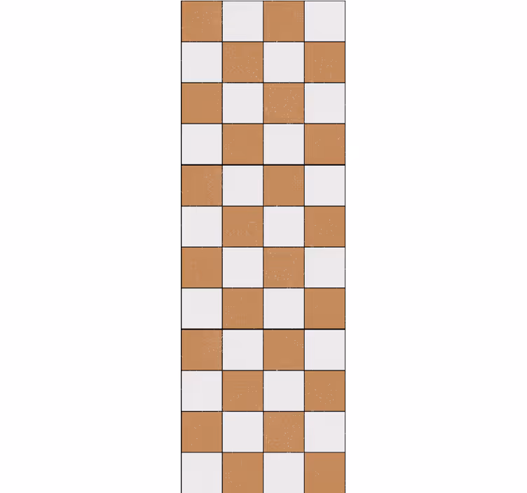 Fliesen Tapete quadratisches musterdesign - TenStickers