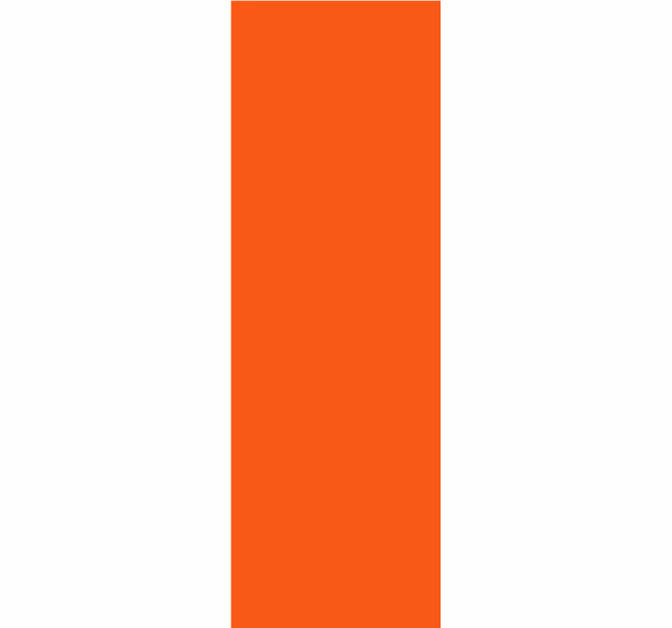 Tapete orange Orange - TenStickers