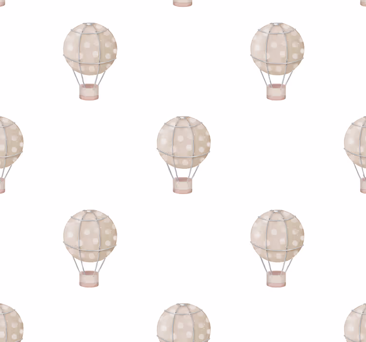 Tapete Baby graue luftballons - TenStickers
