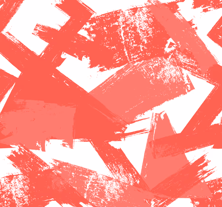 Geometrische Tapete abstraktes eckiges muster - TenStickers