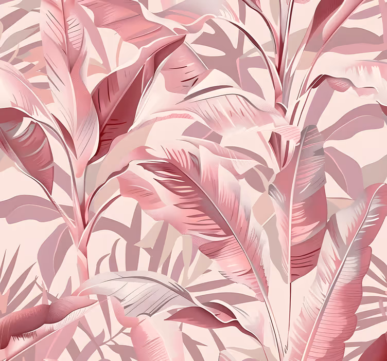 Tapete rosa regenwald - TenStickers