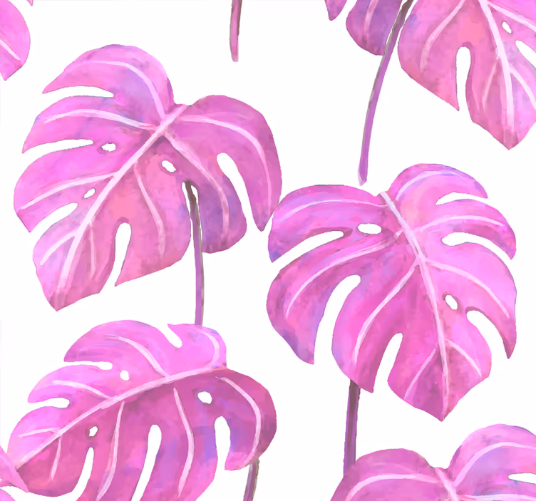 Tapete Blätter monstera deliciosa - TenStickers
