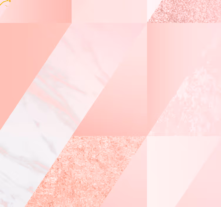Marmor Tapete geometrische marmorfusion - TenStickers